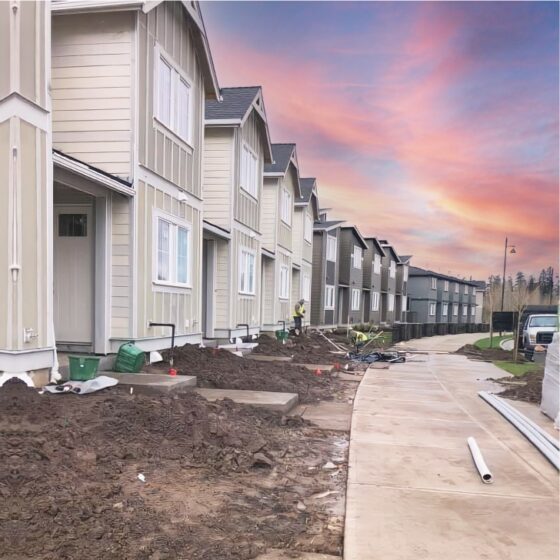 Housing development landscaping contractors in Vancouver, WA