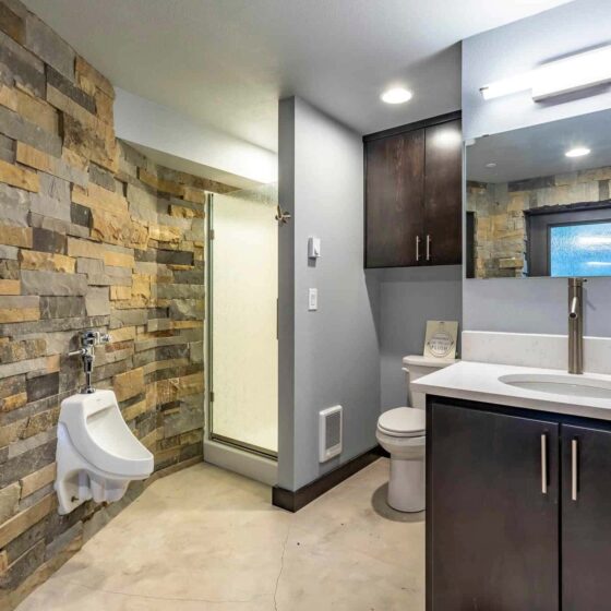 Bathroom remodel urinal in Vancouver, WA