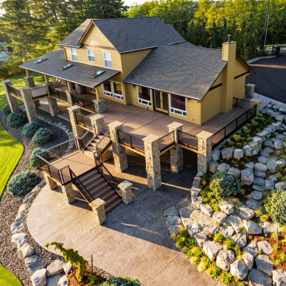 Deck remodel covered in Vancouver WA pavement