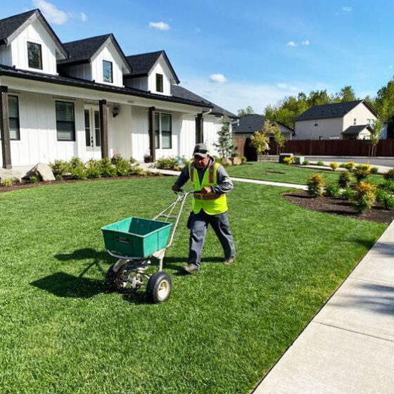Yard Fertilizer installation service in Vancouver. WA