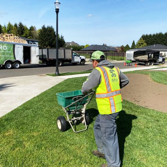 Yard Fertilizer installation service in Vancouver. WA