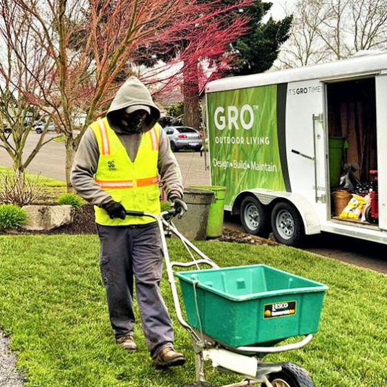 Yard Fertilizer installation service in Vancouver. WA