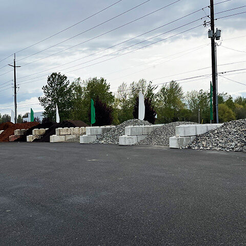 Bulk Landscape Materials yard in Vancouver WA