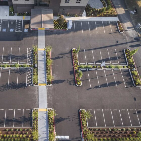 Commercial Landscape Installation Parking Lot Grounds Maintenance in Vancouver, WA