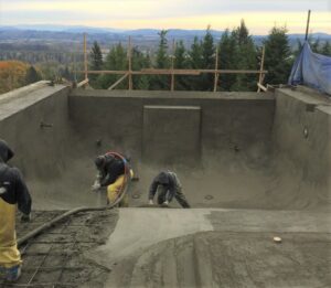 Pool Shotcrete Rebar