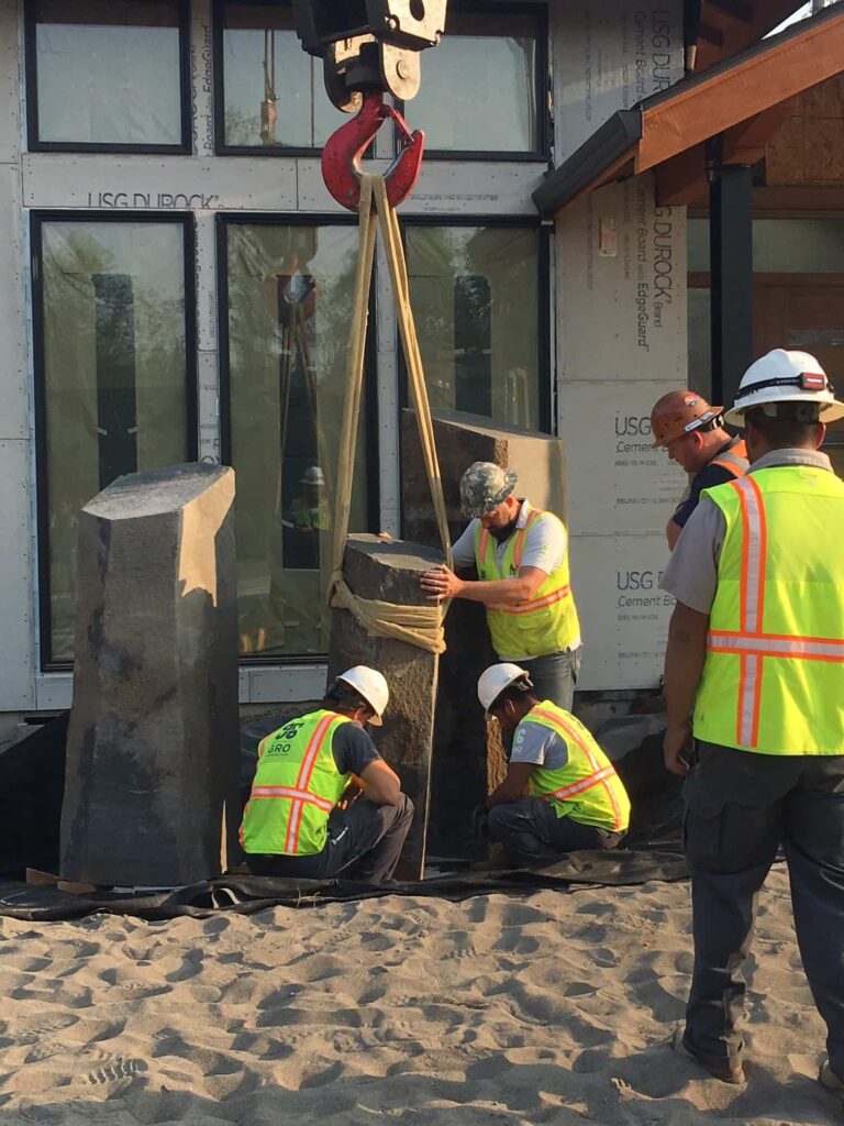 Basalt Bubbler Column Installation in Vancouver, WA