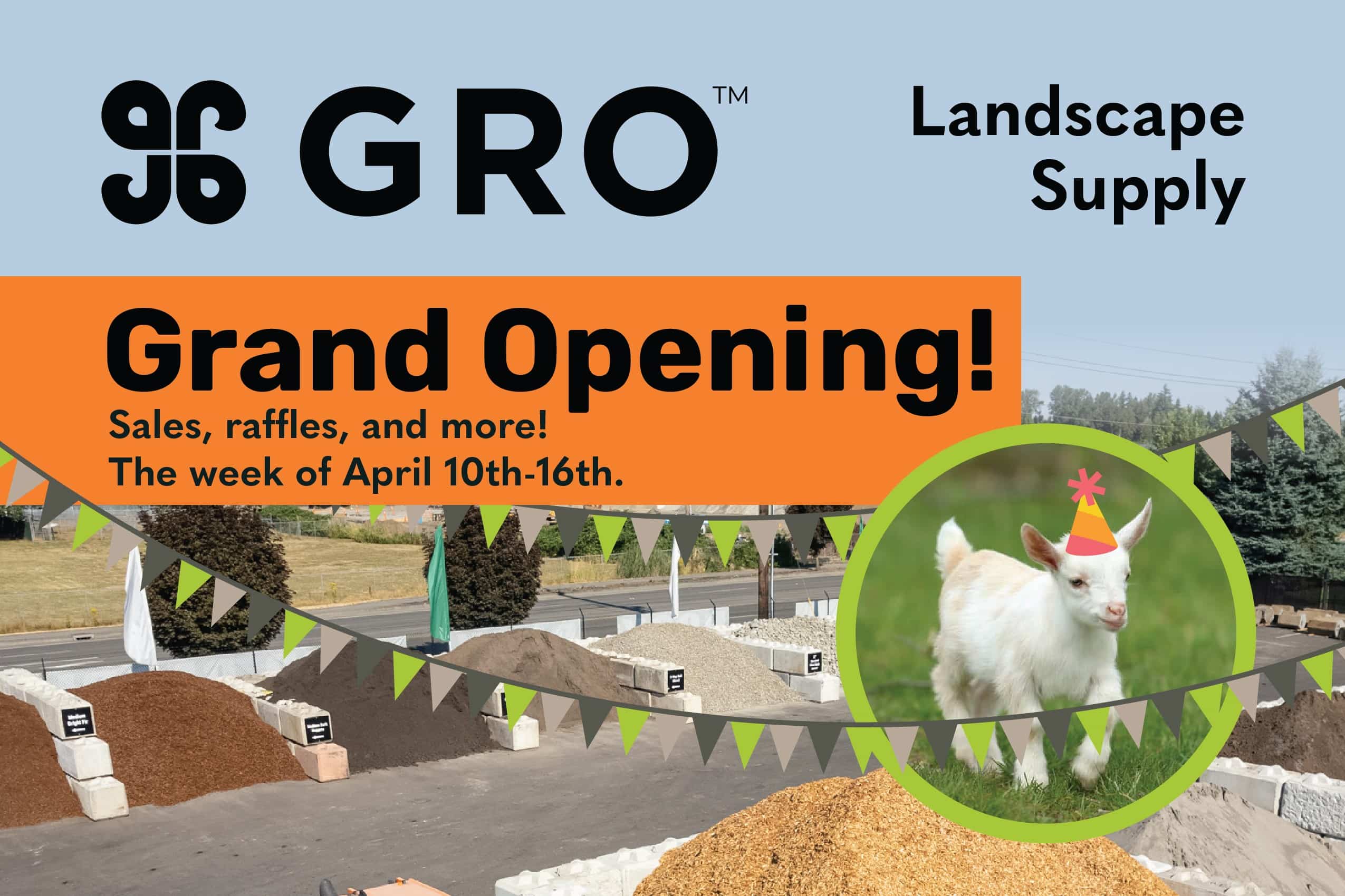 GRO Landscape Supply Grand Opening Event Past