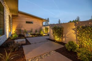 Landscape Up Lights Installation in Vancouver, WA