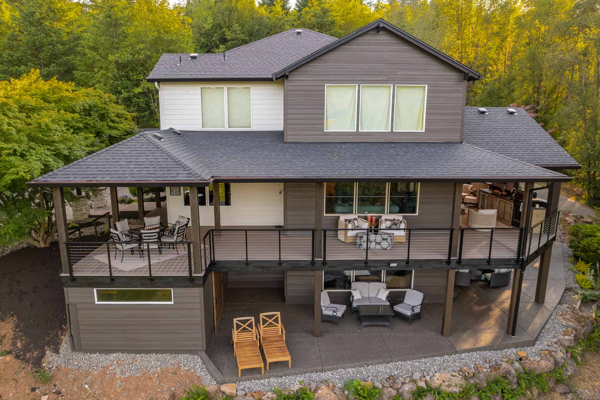 Decking contractors final product in Vancouver, WA