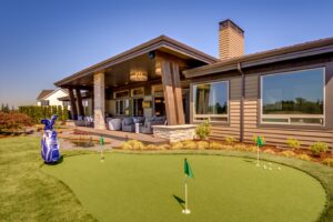 Artificial Turf putting green in Bend, OR