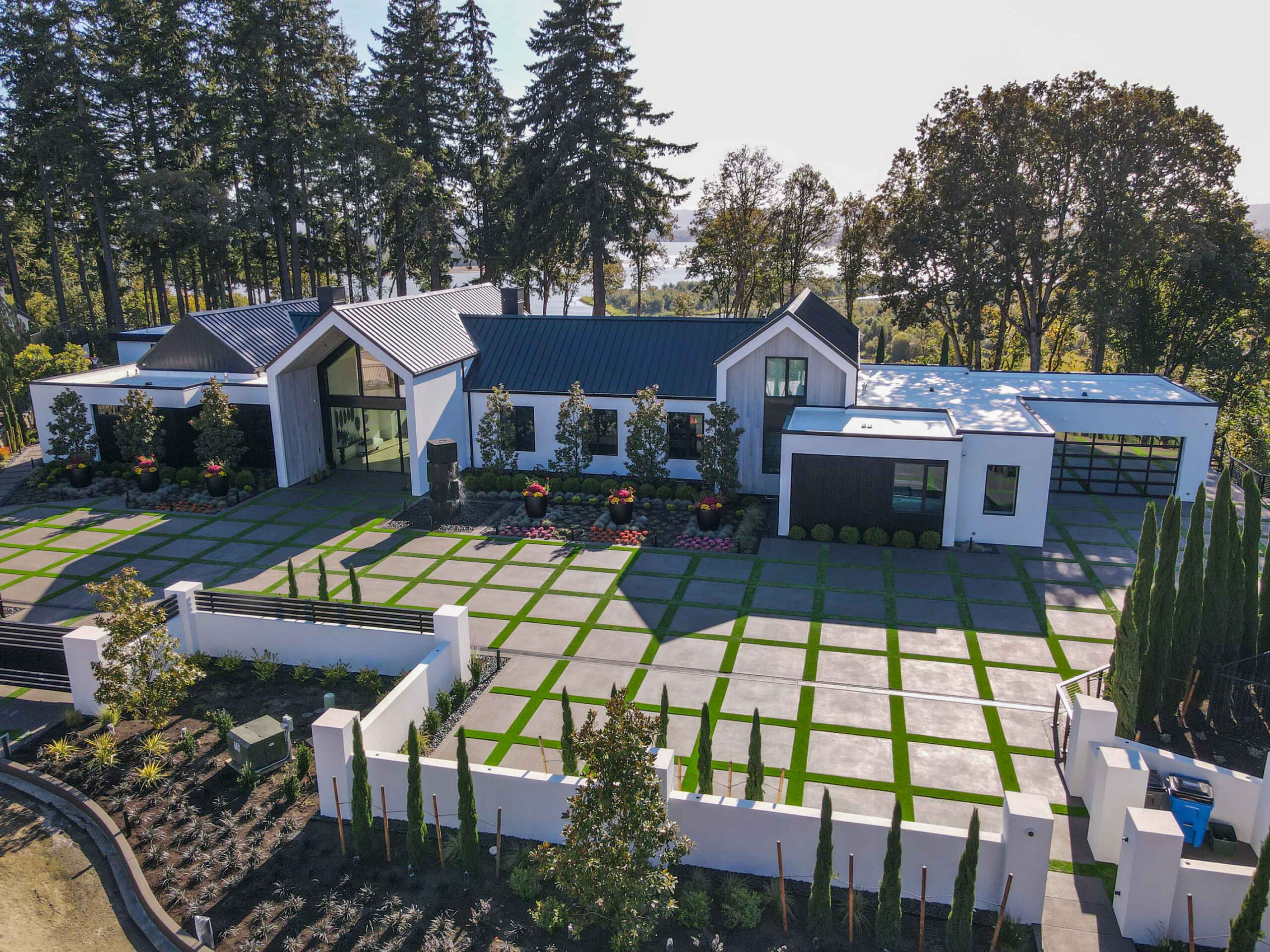 Luxury Landscape Remodel Renovation in Lake Oswego, OR